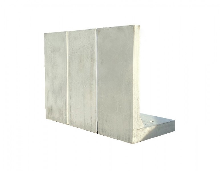 Elementy oporowe L15 z betonu architektonicznego